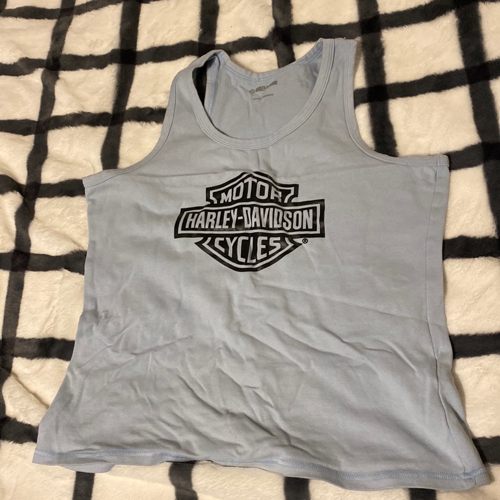 Harley Davidson tank top worn twice